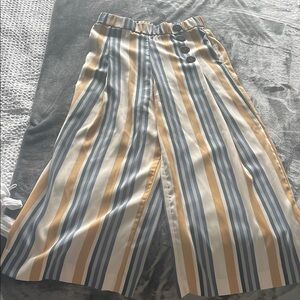 Zara Multicolor Striped Pants